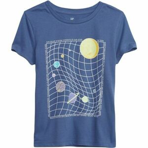 GAP GRAPHIC Lány póló, kék, méret kép