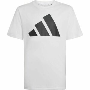 adidas J TRAIN ESSENTIALS BL TEE Gyerek póló, fehér, méret kép