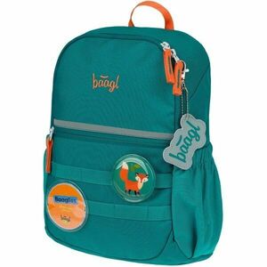 BAAGL BUDDY FOX Gyerek hátizsák, zöld, méret kép