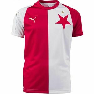 Puma SK SLAVIA REPLIC KIDS Gyerek futballmez, piros, méret kép