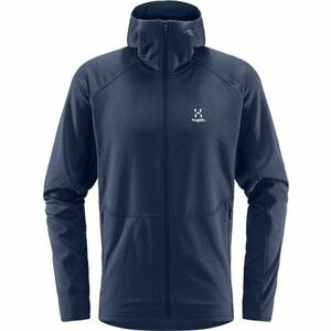 HAGLÖFS SKUTA HOOD Férfi pulóver, sötétkék, méret kép