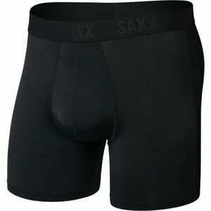 SAXX SMOOTH FLEX LIGHT COMPRESSION BOXER BRF Férfi kompressziós boxeralsó, fekete, méret kép