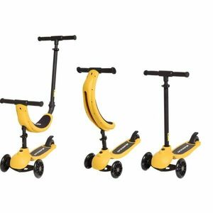 Arcore SOPHA 3IN1 Gyerek háromkerekű, sárga, méret kép