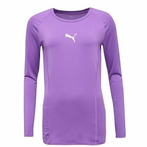 Puma LIGA BASELAYER TEE LS Férfi sport póló, lila, méret kép