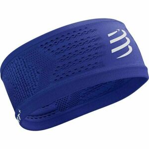 Compressport HEADBAND ON/OFF Sportos futó fejpánt, sötétkék, méret UNI kép