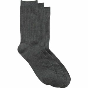 GAP V-BASIC CREW 3PK Férfi zokni, sötétszürke, méret UNI kép