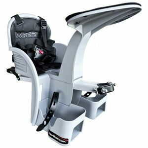 WEERIDE SAFE FRONT PLATINUM Elülső gyerekülés biciklire, fekete, méret kép