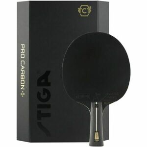 Stiga PRO CARBON+ 5 STAR Pingpongütő, fekete, méret kép