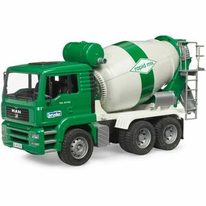 BRUDER MAN TGA Betonkeverő autó, zöld, méret kép