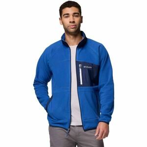 Columbia FAST TREK OVERLAY FULL ZIP Férfi polár pulóver, kék, méret kép