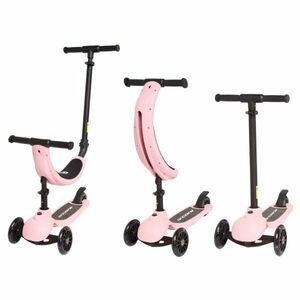 Arcore SOPHA 3IN1 Gyerek háromkerekű, rózsaszín, méret kép