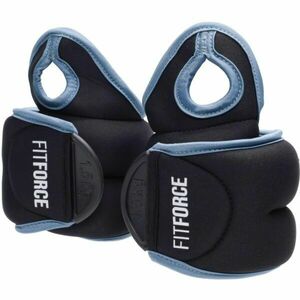 Fitforce WRIST WEIGHT 2 x 1, 5 KG Csuklósúly, fekete, méret kép