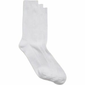 GAP V-BASIC CREW 3PK Férfi zokni, fehér, méret UNI kép