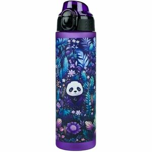 BAAGL JUNGLE PANDA 700 ML Tritán kulacs, lila, méret 700 ML kép