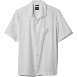 GAP SS LINEN Férfi ing, fehér, méret kép