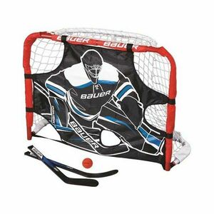 Bauer PRO KNEE HOCKEY GOAL SET Jégkorong kapu, piros, méret kép