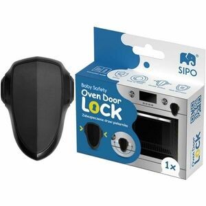 Sipo SAFETY LOCK Biztonsági zár sütőajtóra, fekete, méret kép