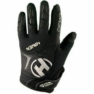 HAVEN DEMO LONG KID Gyerek kerékpáros kesztyű, fekete, méret kép