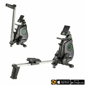 Evezőpad inSPORTline Thenar, helytakarékos, 5kg lendkerék, mágnesfékes, max.150kg, 8 fokozatú ellenállás, 4 program, otthoni kép