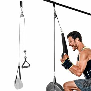 Felfüggeszthető csigás erősítő inSPORTline Puley 100 kép