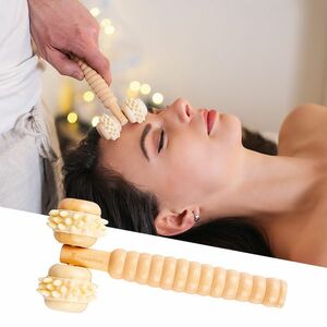 Masszázsgörgő inSPORTline Maikels 200 fogazott kerekekkel kép