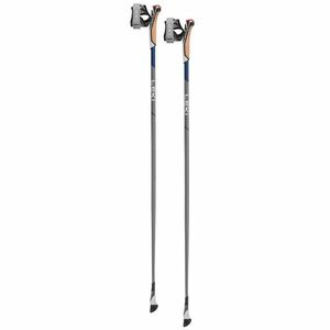 Nordic Walking bot LEKI Smart Flash, fix hosszúságú kivitel, 70%-os karbonszerkezet, ergonomikus Nordic Shark markolatok kép