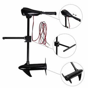 Hajómotor inSPORTline A1001 46lb/492W/12V, csendes működés, kétlapátos légcsavar, teleszkópos fogantyú, rögzítés állítható merülési magassággal kép