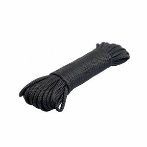 Sátorzsinór Yate fekete 15m x 3mm 1db kép