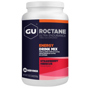 Erő- és energiaitalok GU Energy GU Roctane Energy Drink Mix 1560 g Strawberry Hibiscus kép