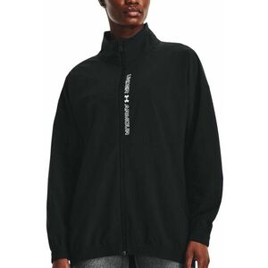 Dzseki Under Armour Woven FZ Oversized Jacket-BLK kép