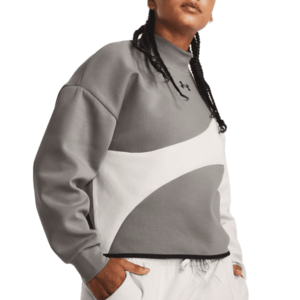Melegítő felsők Under Armour Under Armour Unstoppable Fleece Crop Crew kép
