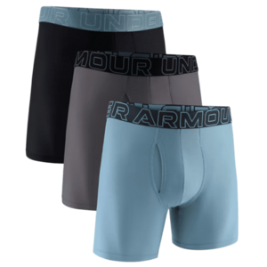 Boxeralsók Under Armour Under Armour SOLID 6in 3 Pack Boxer Shorts kép