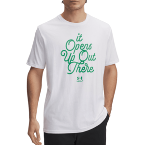 Rövid ujjú póló Under Armour UA M 60/40S Golf Open Up SS kép
