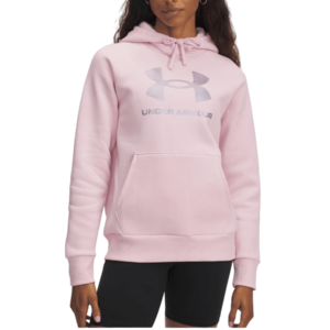 Kapucnis melegítő felsők Under Armour UA Rival Flc Shimmer Hdy kép