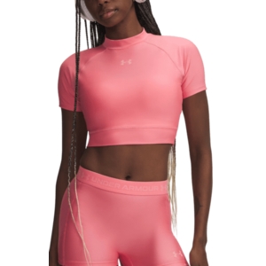 Rövid ujjú póló Under Armour Under Armour HeatGear Crop Mock Women kép