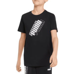 Rövid ujjú póló Puma Power logo t-shirt kids kép