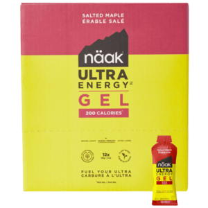 Energia gélek Näak Salted Maple - Ultra Energy™ Gels (57 g x 12) Box kép