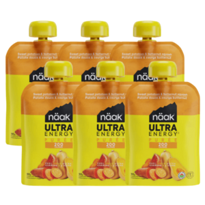 Püré Näak Sweet Potatoes Butternut Squash - Näak Ultra Energy™ Purée (90 g x 6) Box kép