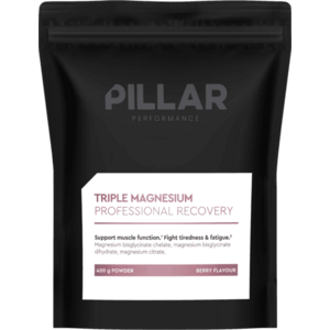 Vitaminok és ásványi anyagok Pillar Performance Triple Magnesium - Professional Recovery Berry Value Pack (400g) kép