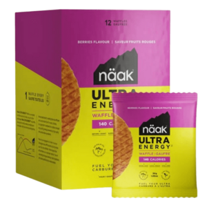 Fehérje palacsinta Näak Ultra Energy™ Waffle | Berries (12 x 30g) - BOX kép