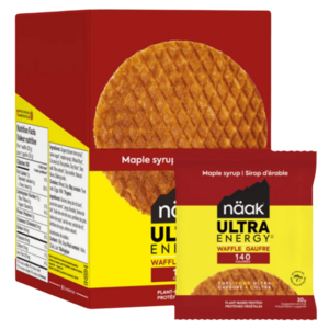 Fehérje palacsinta Näak Maple Syrup - Ultra Energy™ Waffles (12 x 30g) - BOX kép