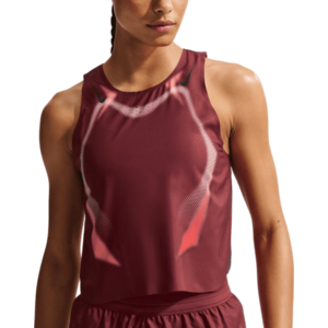 Ujjatlan felső Nike AeroSwift crop kép