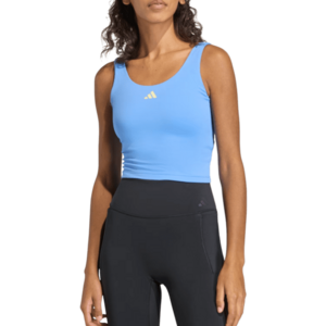 Ujjatlan felső adidas 3 Stripes Studio All Me Light Support Tank Top Women kép