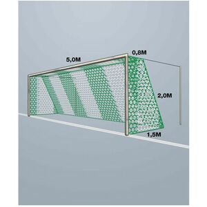 Háló Cawila Cawila Net 4MM HEX120 5, 15x2, 05m 0, 8x1, 5m G/W kép