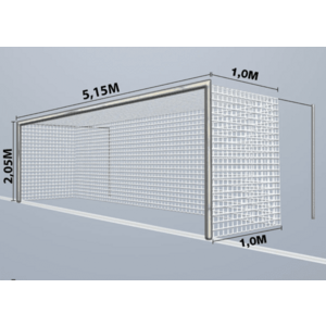 Háló Cawila Cawila Net 5, 15x2, 05m Tiefe 1, 0x1, 0m kép