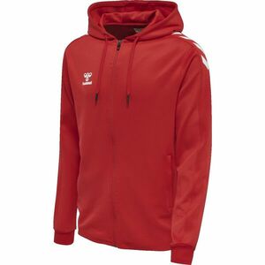 Kapucnis melegítő felsők Hummel CORE XK POLY ZIP HOOD SWEAT kép