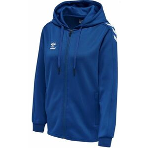 Kapucnis melegítő felsők Hummel CORE XK POLY ZIP HOOD SWEAT WOMAN kép
