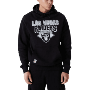 Kapucnis melegítő felsők New Era New Era Las Vegas Raiders Logo Hoody kép