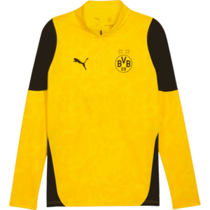 Hosszú ujjú póló Puma Borussia Dortmund Training 1/4 Zip Top 2025/26 kép