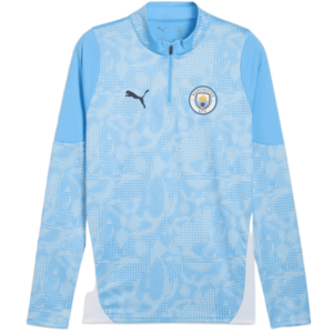Hosszú ujjú póló Puma Manchester City Training 1/4 Zip Top 2025/26 kép